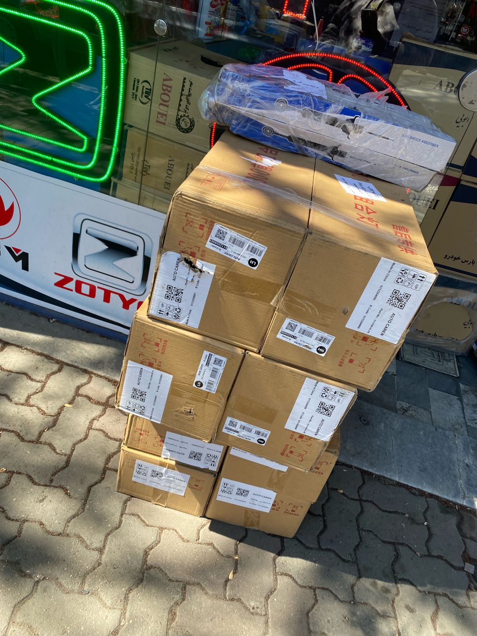 چراغ جلو آریو زوتی اورجینال اصلی